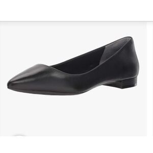 Rockport 9.5W shoes Total Motion Pointed Toe‎ Ballet Flats Comfortable Black